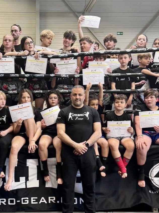 Salvatore La Marca, fondateur et coach de Team Fighting La Marca à Trazegnies